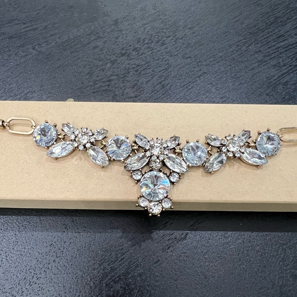 Leslie Danzis Crystal Statement Necklace